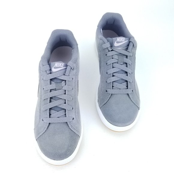 Nike Court Royale Suede Women's Athletic Sneaker Shoe Grey 916795 003 Sizes 6-9 - Picture 5 of 9